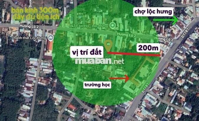 Chính chủ bán gấp 150m2 đất đô thị ngay tỉnh lộ 2 giá 409tr