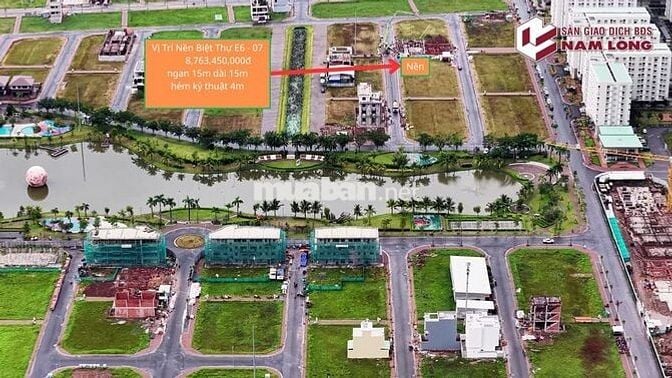 Nền biệt thự đơn lập view hồ dấu ấn sở hữu đẳng cấp 225m2