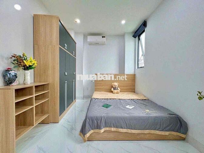 Căn Hộ Full Nội Thất Máy Giặt Riêng Ngay Bùi Đình Tuý Ngã Tư Hàng Xanh