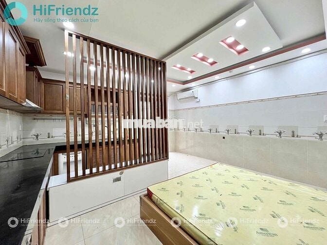 STUDIO RỘNG RÃI TÁCH BẾP BANCOL THOẢI MÁI THUẬN TIỆN QUA Q8,Q7,Q5,Q4