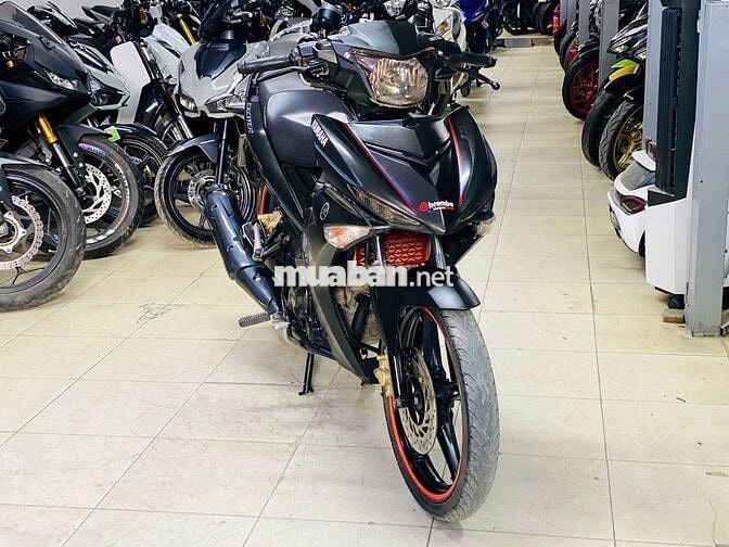 XE MÁY THỊNH PHÁT - EXCITER 150 ĐEN NHÁM ĐƠI CHÓT