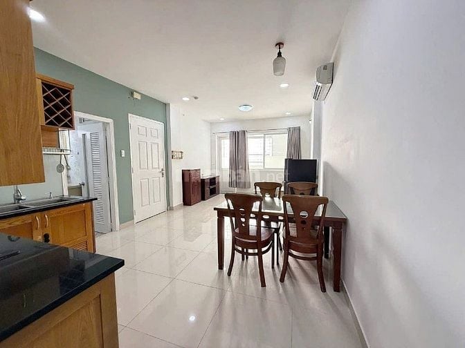 Chung cư Coopmart Trường Sa, Trường Sa, Q3: 2p ngủ, NTCB, 74m2, 12triệ