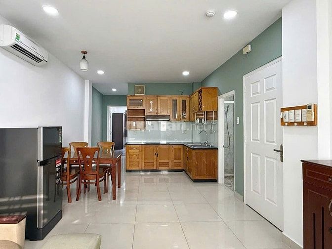 Chung cư Coopmart Trường Sa, Trường Sa, Q3: 2p ngủ, NTCB, 74m2, 12triệ