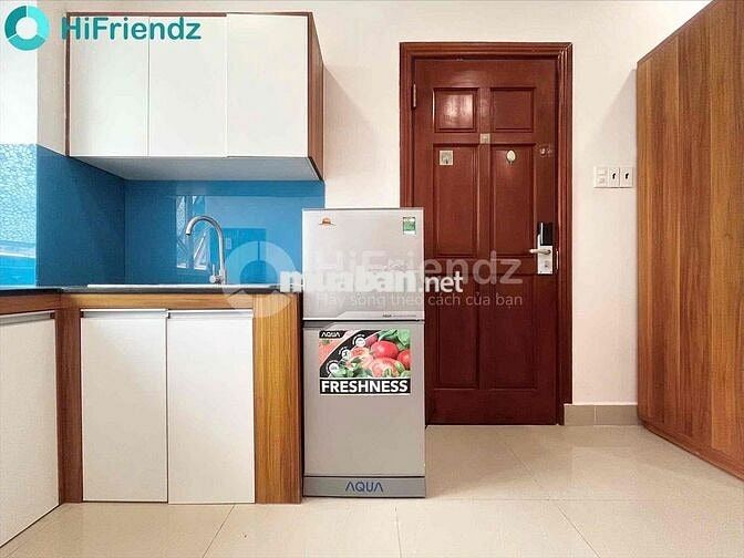 Phòng Studio Full nội thất , có thang máy hầm xe rộng rãi , Gần lotte