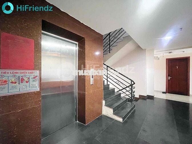 Phòng Studio Full nội thất , có thang máy hầm xe rộng rãi , Gần lotte