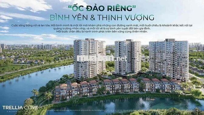 Trellia Cove - Phân Khu cuối cùng của Đô Thị Mizuki- 2PN-2WC