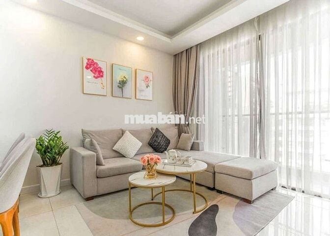 Căn hộ Nguyên Hồng 2PN full nội thất, căn góc view LandMark sổ có sẵn