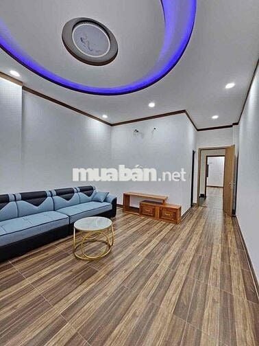 Nhà 2 lầu 1 trệt Bình Chuẩn,Gần ngã tư miễu ông cù,có nội thất