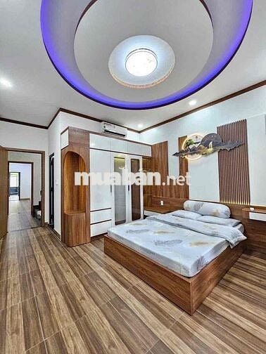 Nhà 2 lầu 1 trệt Bình Chuẩn,Gần ngã tư miễu ông cù,có nội thất