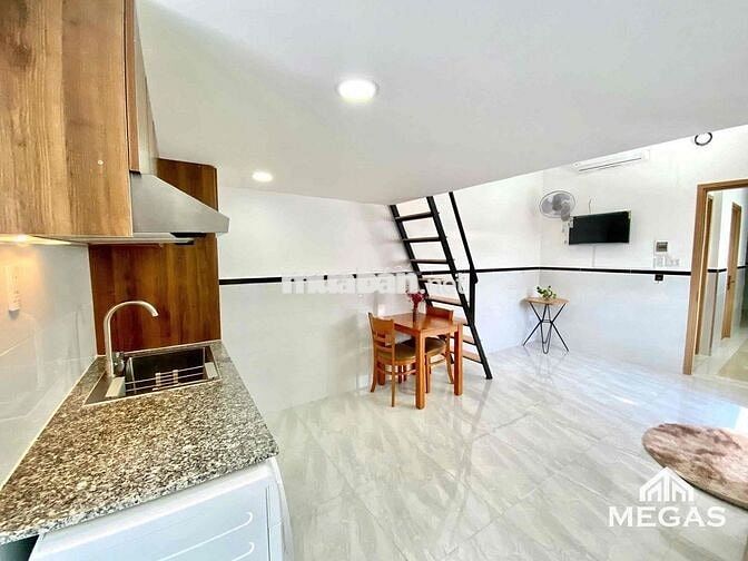 CHO THUÊ CĂN HỘ GIÁ RẺ NGAY TRUNG TÂM QUẬN 7 - DẠNG GÁC Ở 3NG3XE