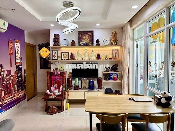 Tầng thấp, căn hộ Him Lam Chợ Lớn DT 90m2, tặng nội thất cao cấp