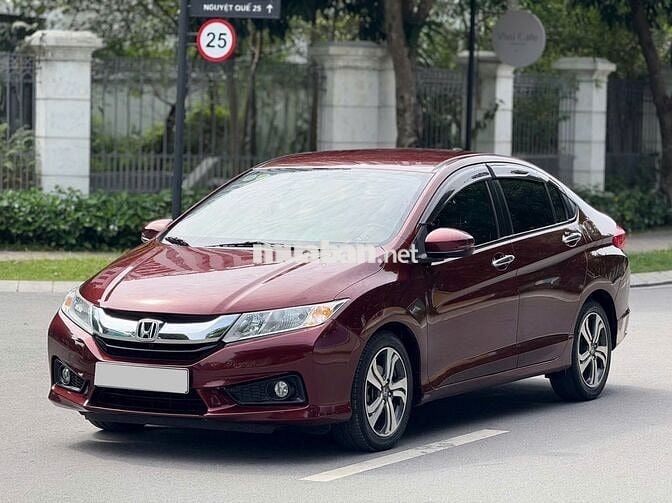 Honda City 1.5 CVT 2016 màu đỏ, 87000 km