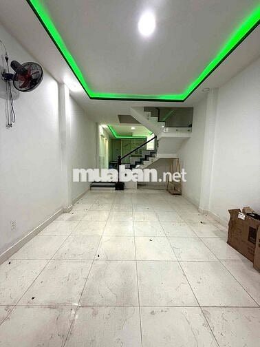 nhà full Nội Thất 3 lầu 4 phòng ngủ 3wc sân thượng, hẻm 6m thông