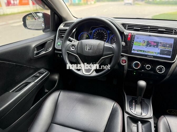Honda City 1.5 CVT 2016 màu đỏ, 87000 km