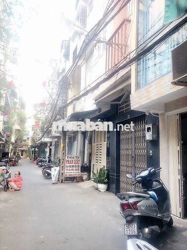 NHÀ 4 TẦNG, MẶT TIỀN ĐƯỜNG SỐ - P4 Q4