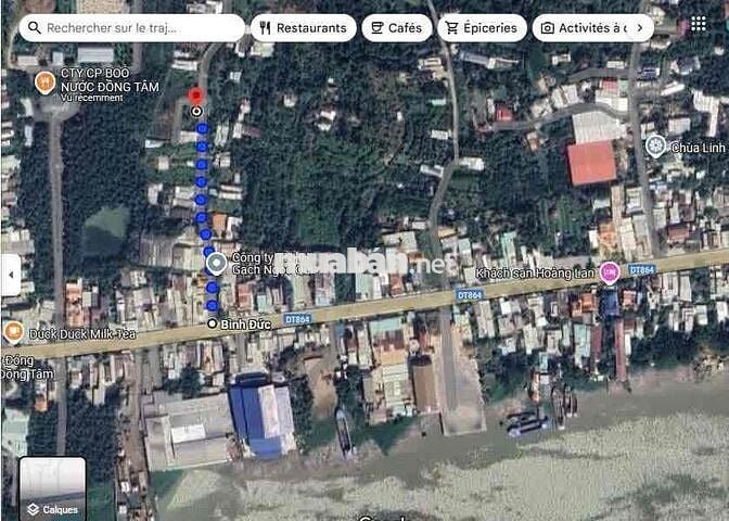 Đất 100m2 full thổ cư Xã Bình Đức, Châu Thành, Tiền Giang (cũ)