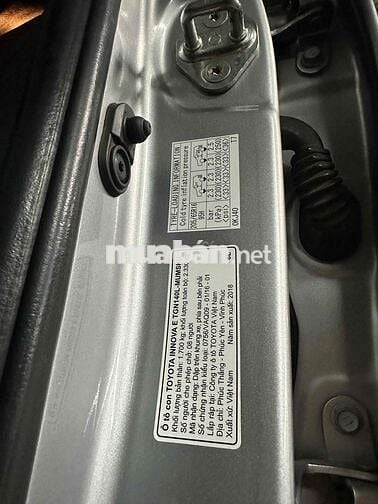 Toyota Innova 2018 2.0E - 156000 km - Tuyệt Đẹp.