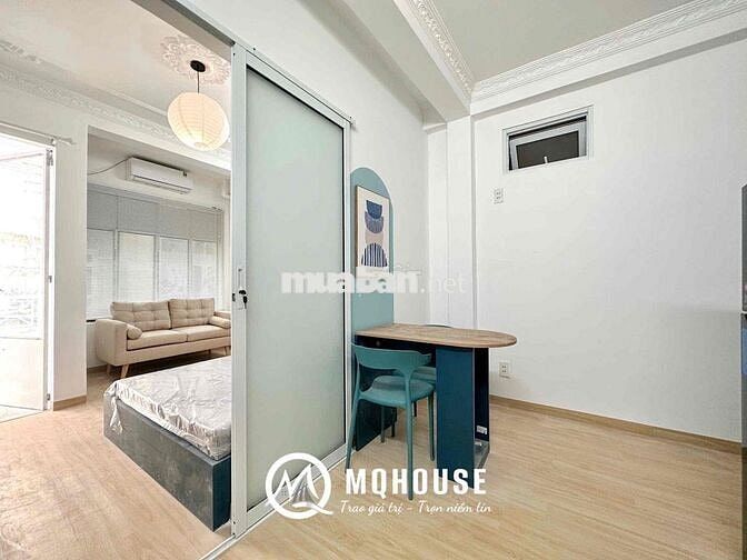 Chính chủ cho thuê căn hộ 1PN ban côngf ull nội thất 40m2 an ninh
