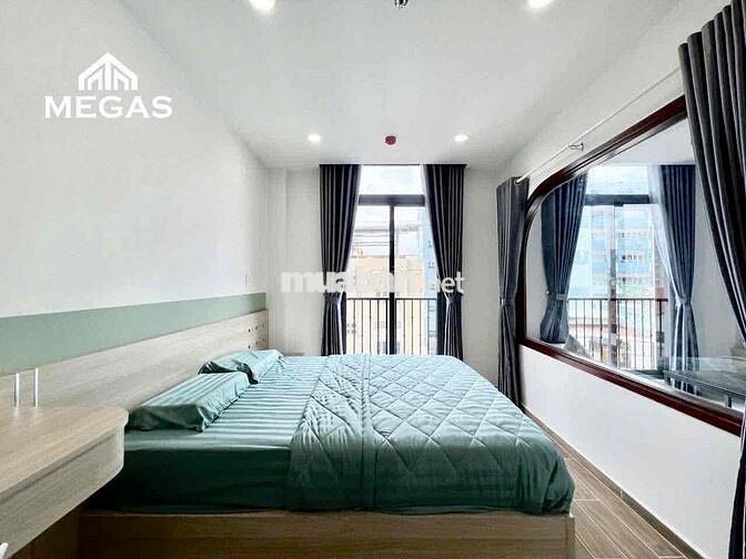 CHUNG CƯ MINI _ LAYOUT 1PN _ TÁCH BẾP, BANCONG CẠNH VƯỜN CHUỐI Q3