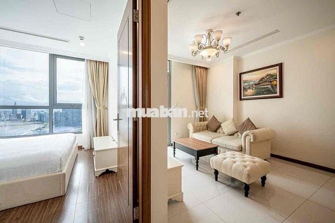 Bán 1PN Vinhomes Central Park 54m2 view sông Bitexco