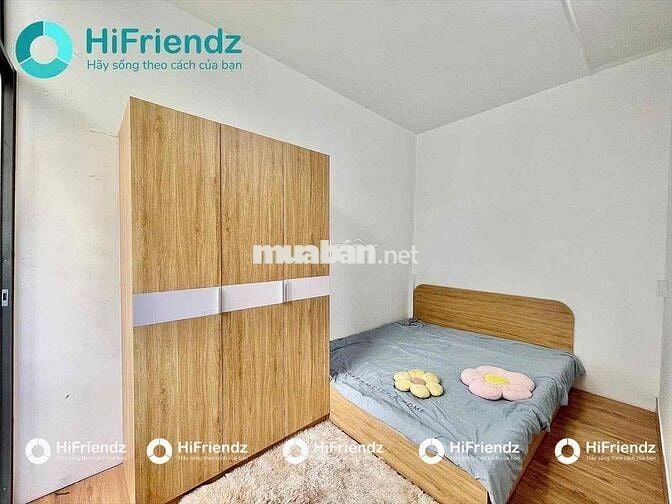 CHO THUÊ 1PN TÁCH BẾP CÓ BAN CÔNG FULL NT MỚI TINH GẦN ĐH VĂN HIẾN