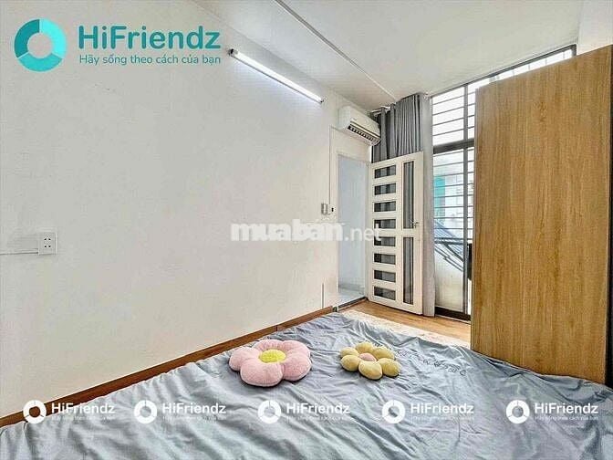 CHO THUÊ 1PN TÁCH BẾP CÓ BAN CÔNG FULL NT MỚI TINH GẦN ĐH VĂN HIẾN