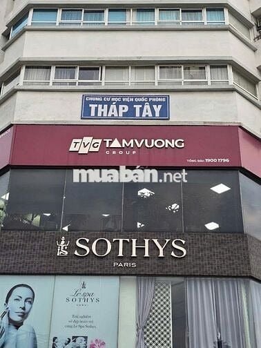 Bán CH cao cấp CC Tháp Tây HVQP, Xuân La, 136m2,3N,2WC, giá 11.6 tỷ