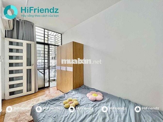 CHO THUÊ 1PN TÁCH BẾP CÓ BAN CÔNG FULL NT MỚI TINH GẦN ĐH VĂN HIẾN