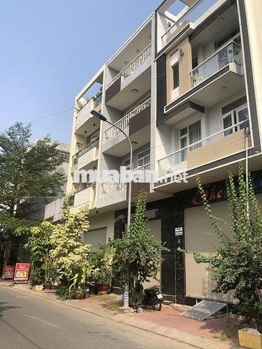 Nhà 1 sẹc hẻm 10m Đặng Thùy Trâm, DT: 5x17m. Trệt 2 lầu ST. 4PN, 5WC