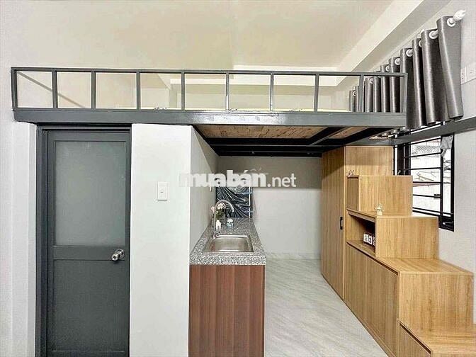 DUPLEX FULL NỘI THẤT BAN CÔNG GẦN CÔNG VIÊN LÀNG HOA