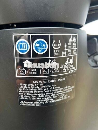 SH 125 ABS 2024 odo lướt chính chủ 60 có trả góp