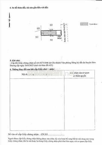 Bán đất Đơn Dương 105m² – sổ riêng, công chứng ngay, 630 triệu