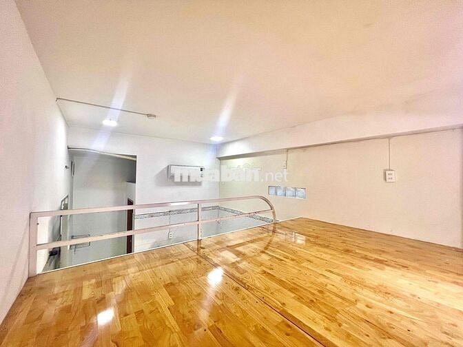 GÁC LỬNG 30m2, NỘI THẤT ĐẦY ĐỦ Đ. KHUÔNG VIỆT, 4’ ĐI ĐH VĂN HIẾN