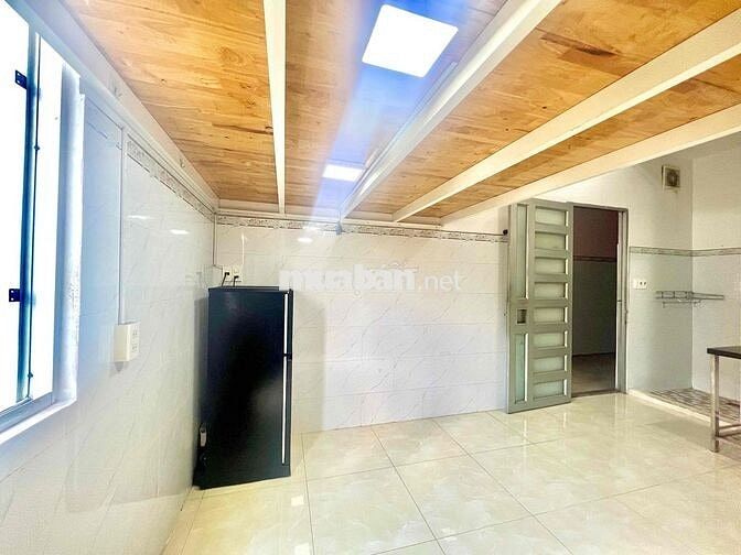 GÁC LỬNG 30m2, NỘI THẤT ĐẦY ĐỦ Đ. KHUÔNG VIỆT, 4’ ĐI ĐH VĂN HIẾN