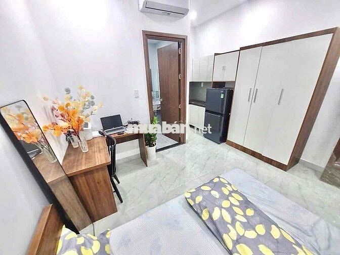 Phòng Studio của sổ thoáng, Full nội thất gần chợ Bà Chiểu
