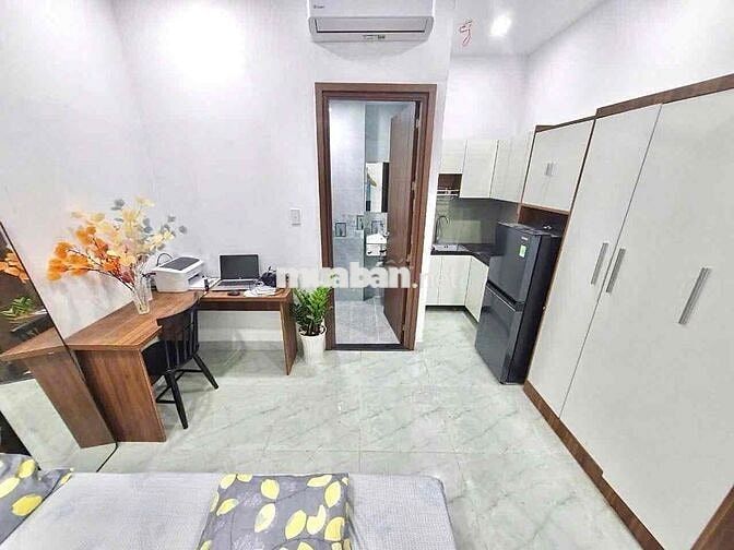 Phòng Studio của sổ thoáng, Full nội thất gần chợ Bà Chiểu