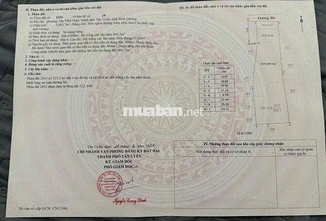 Hàng thơm thích hợp đầu tư . xây kho xưởng, biệt thự Gần Tp Mới Bình D