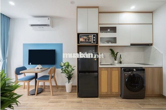 CHO THUÊ 1N1K 2N1K BAN CÔNG FULL NỘI THẤT MỚI TINH NGAY AN DƯƠNG VƯƠNG