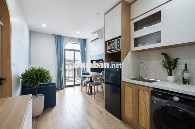 CHO THUÊ 1N1K 2N1K BAN CÔNG FULL NỘI THẤT MỚI TINH NGAY AN DƯƠNG VƯƠNG