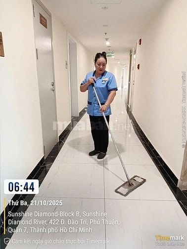 TUYỂN NỘI BỘ NAM TẠP VỤ CHUNG CƯ CAO CẤP QUẬN 7 - THU NHẬP 7-7.5TR