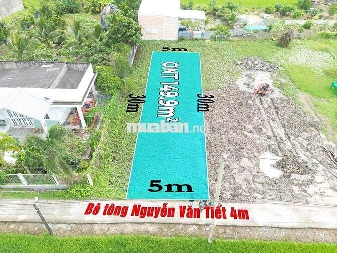 150m2 thổ cư , gần Khu công nghiệp và Trung tâm thương mại Lạc Tấn