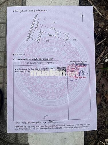 150m2 thổ cư , gần Khu công nghiệp và Trung tâm thương mại Lạc Tấn