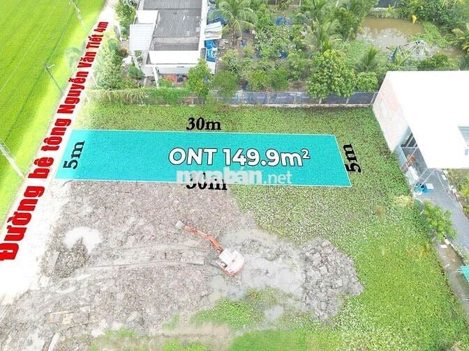 150m2 thổ cư , gần Khu công nghiệp và Trung tâm thương mại Lạc Tấn