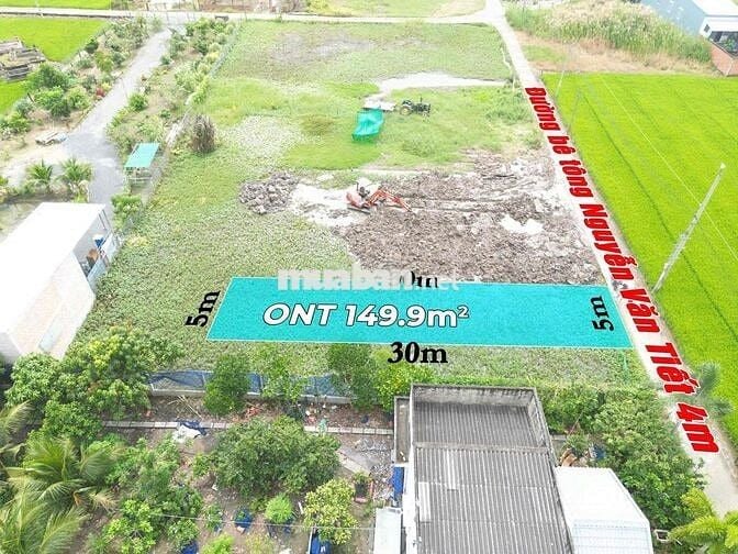 150m2 thổ cư , gần Khu công nghiệp và Trung tâm thương mại Lạc Tấn