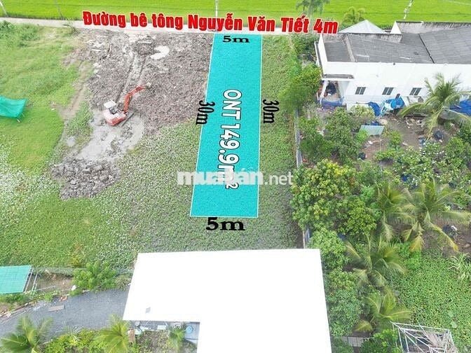 150m2 thổ cư , gần Khu công nghiệp và Trung tâm thương mại Lạc Tấn