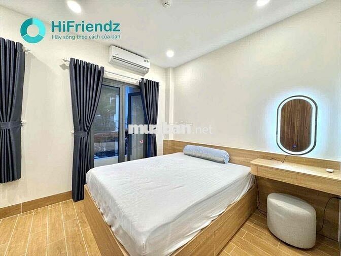 Cho thuê căn hộ mới xây 100% ngay cầu chữ Y có máy giặt riêng