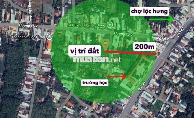 Đất đô thị 150m2 full thổ ngay tỉnh lộ 2 giá chỉ 450tr sổ riêng