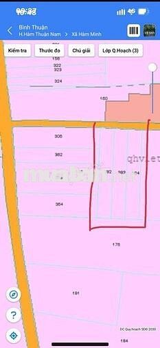 CẦN BÁN 3 LÔ ĐẤT  TẠI xã hàm minh, huyện Hàm Thuận Nam,tỉnh Bình Thuận