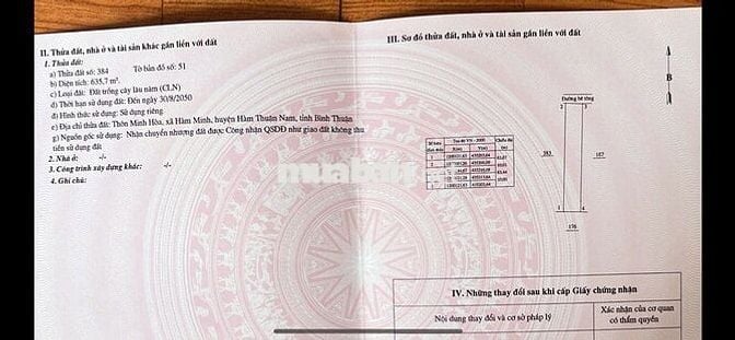 CẦN BÁN 3 LÔ ĐẤT  TẠI xã hàm minh, huyện Hàm Thuận Nam,tỉnh Bình Thuận