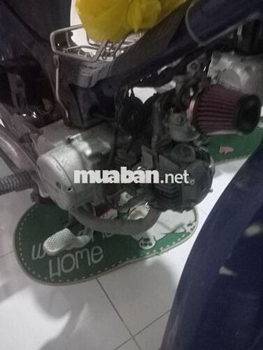 Xe máy 4xô màu xanh dương, đã đi 120km